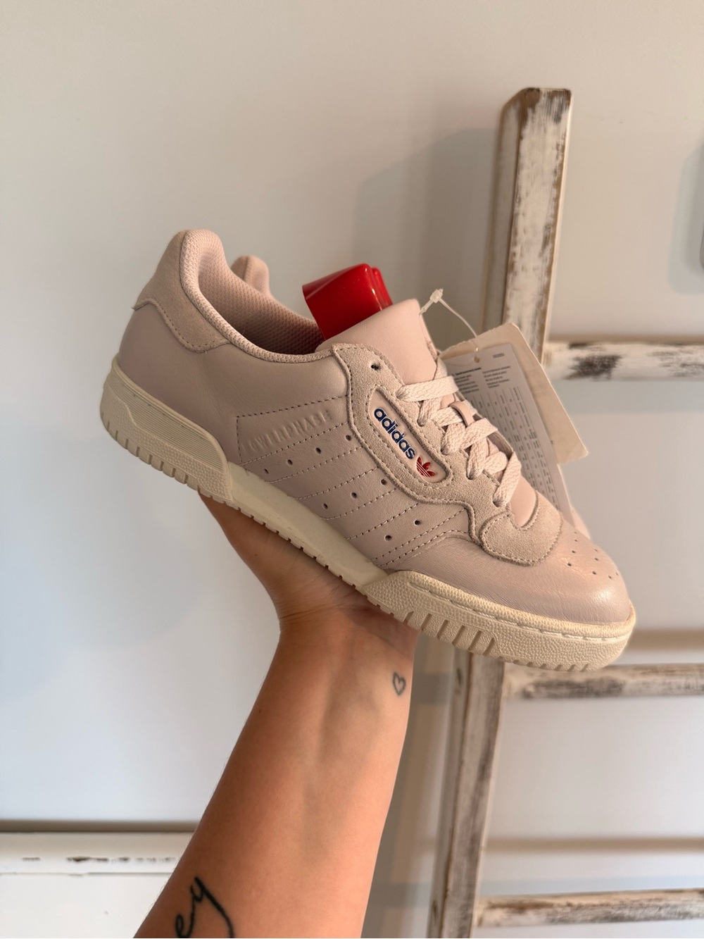 Adidas Yeezy Powerphase Purple / Grey  PRB698001 Women Size US 6 NEW NO BOX